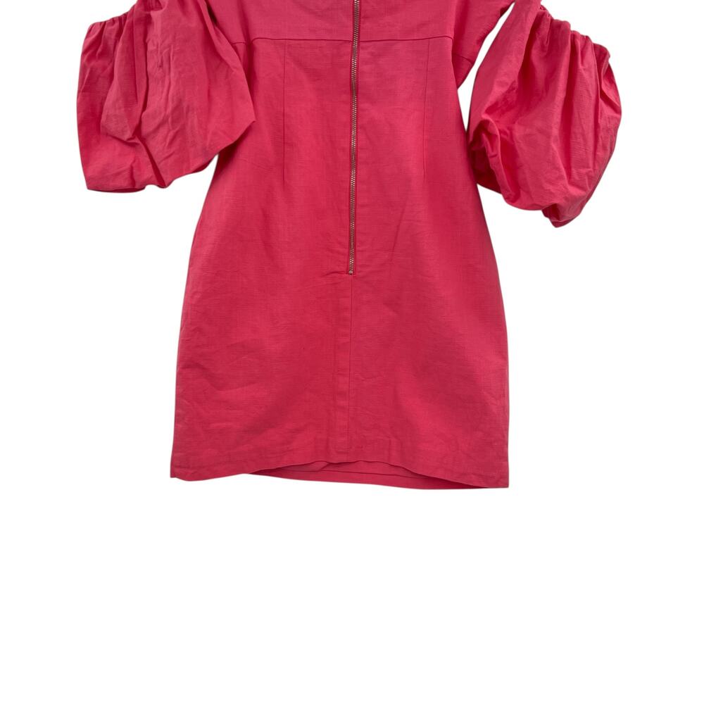Runaway the Label The Ximena Dress Off the Shoulder Coral Pink Size Small / US 4 - Picture 9 of 12